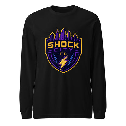 Performance | Long Sleeve Tee | Shock City FC | Crest Logo