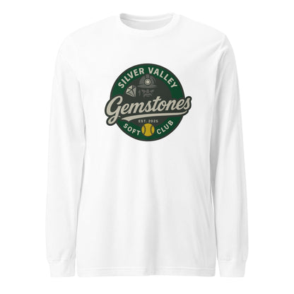 Performance | Long Sleeve Tee | Silver Valley Gemstones | Badge Logo