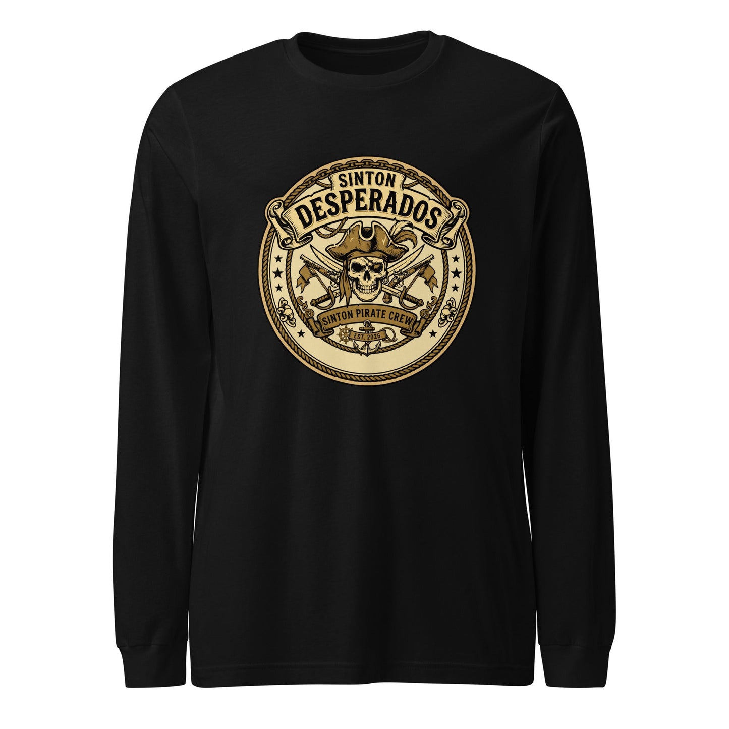 Performance | Long Sleeve Tee | Sinton Desperados Baseball | Badge Logo