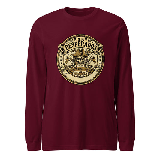 Performance | Long Sleeve Tee | Sinton Desperados Baseball | Badge Logo