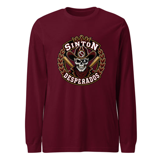 Performance | Long Sleeve Tee | Sinton Desperados Baseball | Ridge Varsity Logo