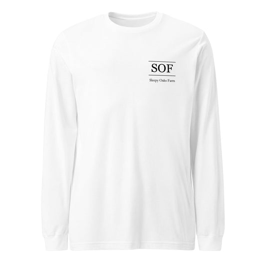 Performance | Long Sleeve Tee | Sleepy Oaks Farm | SOF Logo