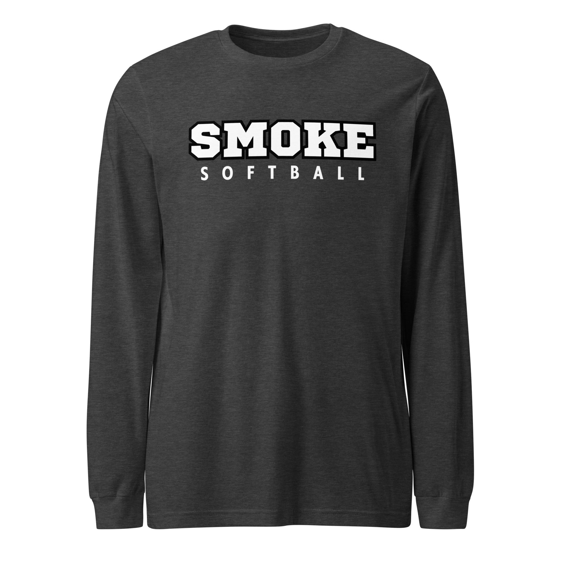 Performance | Long Sleeve Tee | Smoke 14U Softball | Crest Logo