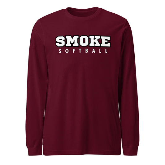 Performance | Long Sleeve Tee | Smoke 14U Softball | Crest Logo