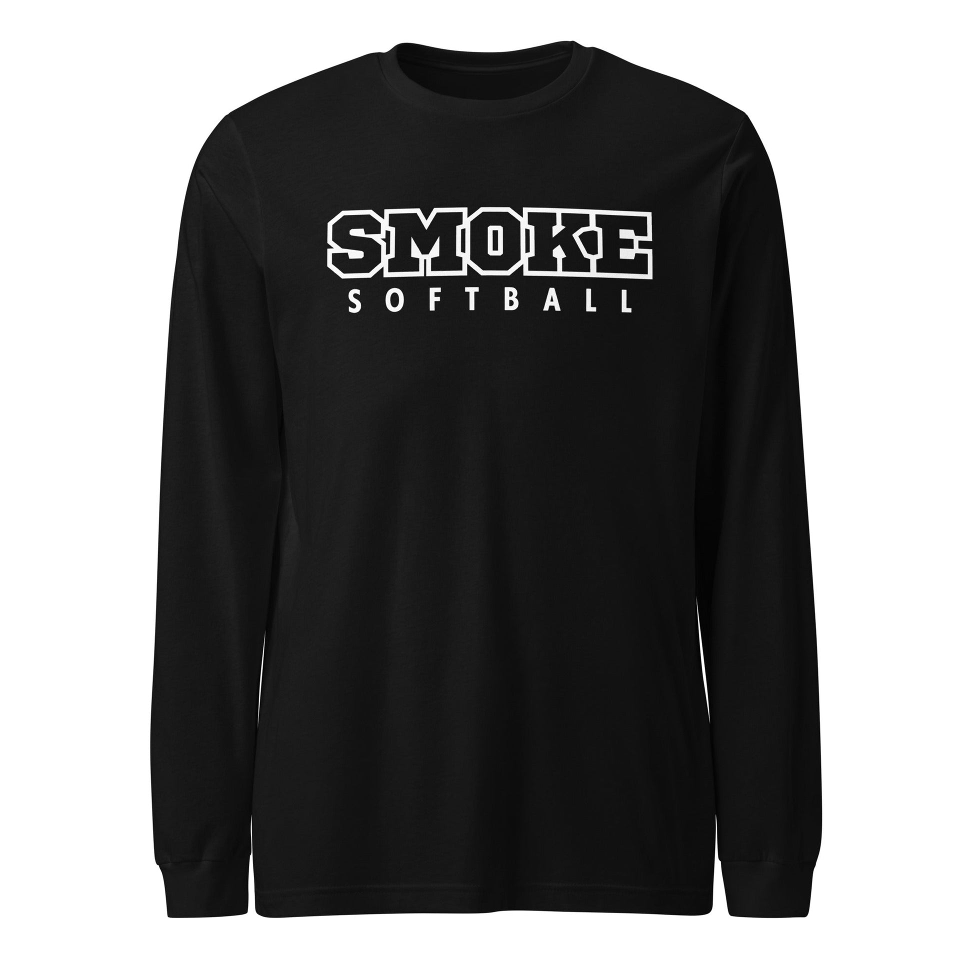 Performance | Long Sleeve Tee | Smoke 14U Softball | Emblem Logo