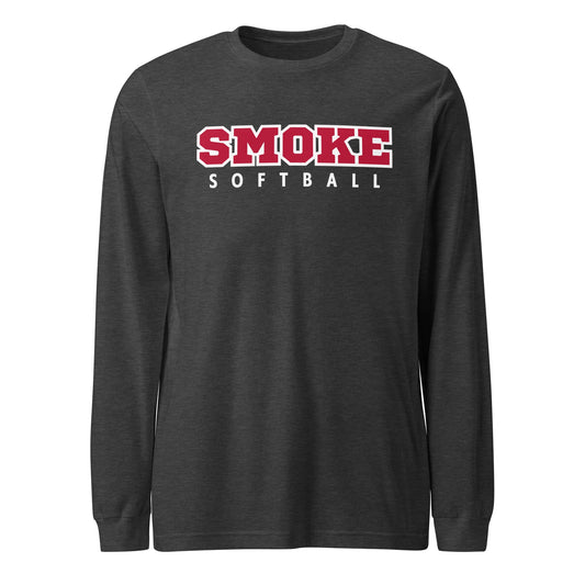 Performance | Long Sleeve Tee | Smoke 14U Softball | Modern Script Logo