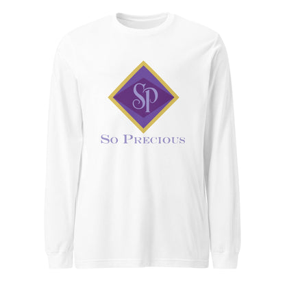 Performance | Long Sleeve Tee | So Precious Goods | Amethyst Aura Logo