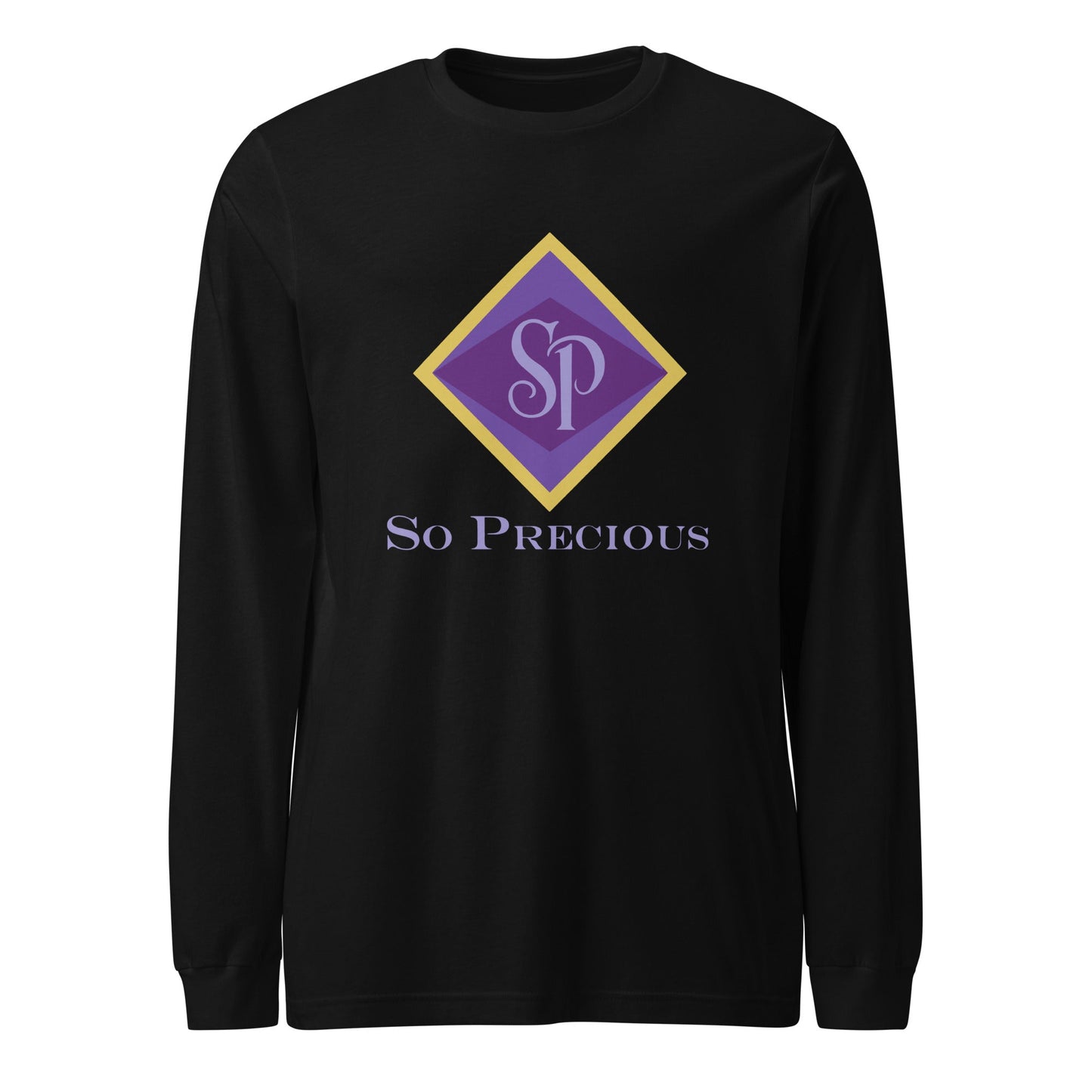Performance | Long Sleeve Tee | So Precious Goods | Amethyst Aura Logo