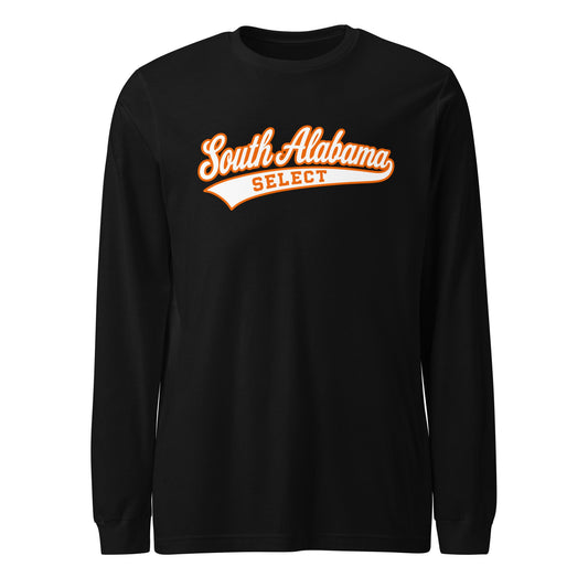 Performance | Long Sleeve Tee | South Alabama Select 8U | Athletics Logo