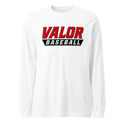Performance | Long Sleeve Tee | South Bend Valor Baseball | Emblem Logo