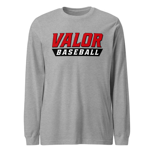Performance | Long Sleeve Tee | South Bend Valor Baseball | Emblem Logo
