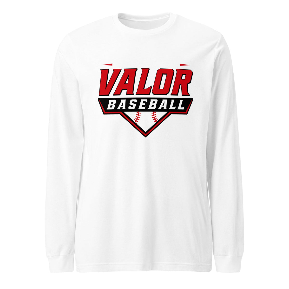 Performance | Long Sleeve Tee | South Bend Valor Baseball | Vanguard Logo