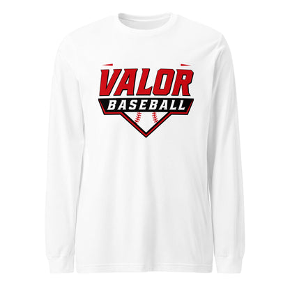 Performance | Long Sleeve Tee | South Bend Valor Baseball | Vanguard Logo