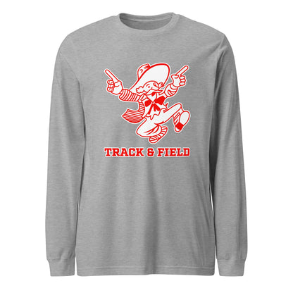 Performance | Long Sleeve Tee | South High Track | Mascot Logo
