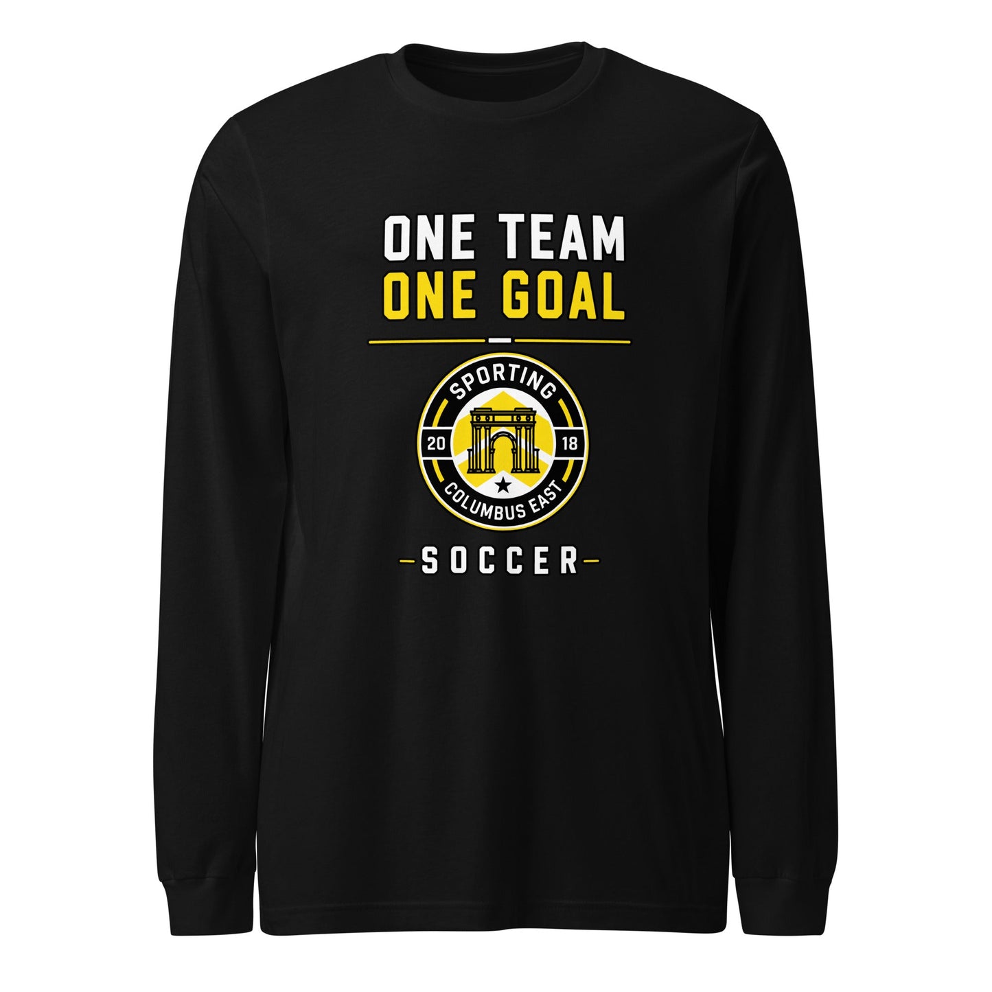 Performance | Long Sleeve Tee | Sporting Columbus East | Crest Logo