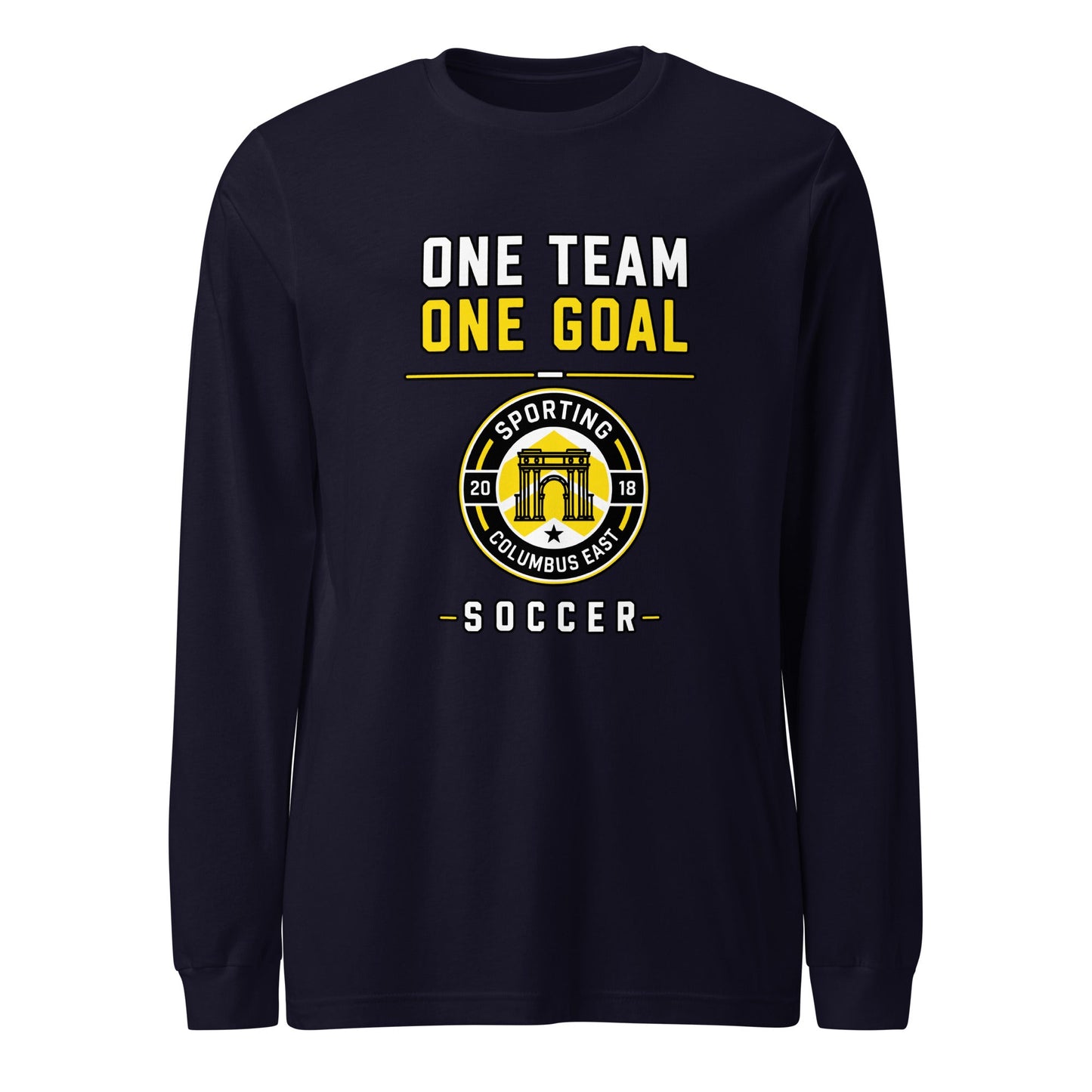 Performance | Long Sleeve Tee | Sporting Columbus East | Crest Logo