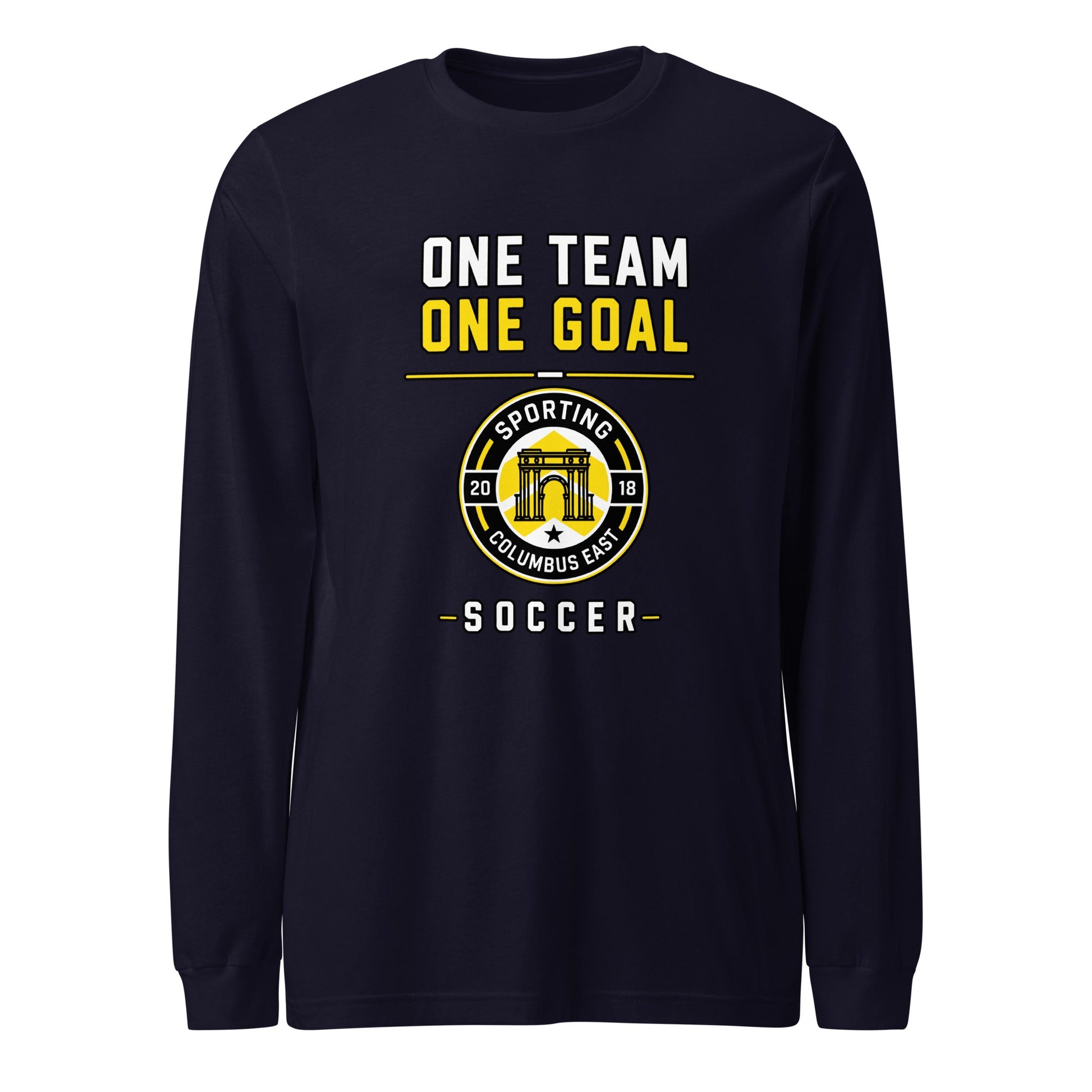 Performance | Long Sleeve Tee | Sporting Columbus East | Crest Logo