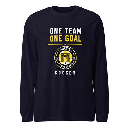 Performance | Long Sleeve Tee | Sporting Columbus East | Crest Logo