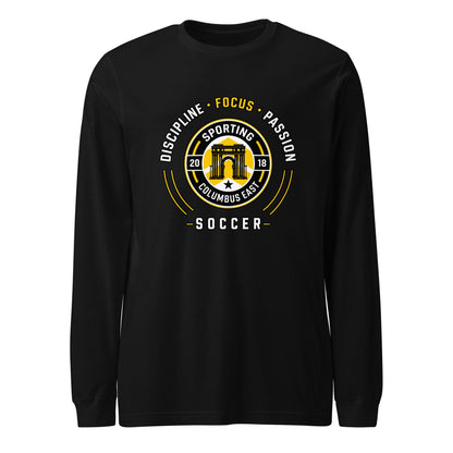 Performance | Long Sleeve Tee | Sporting Columbus East | Emblem Logo