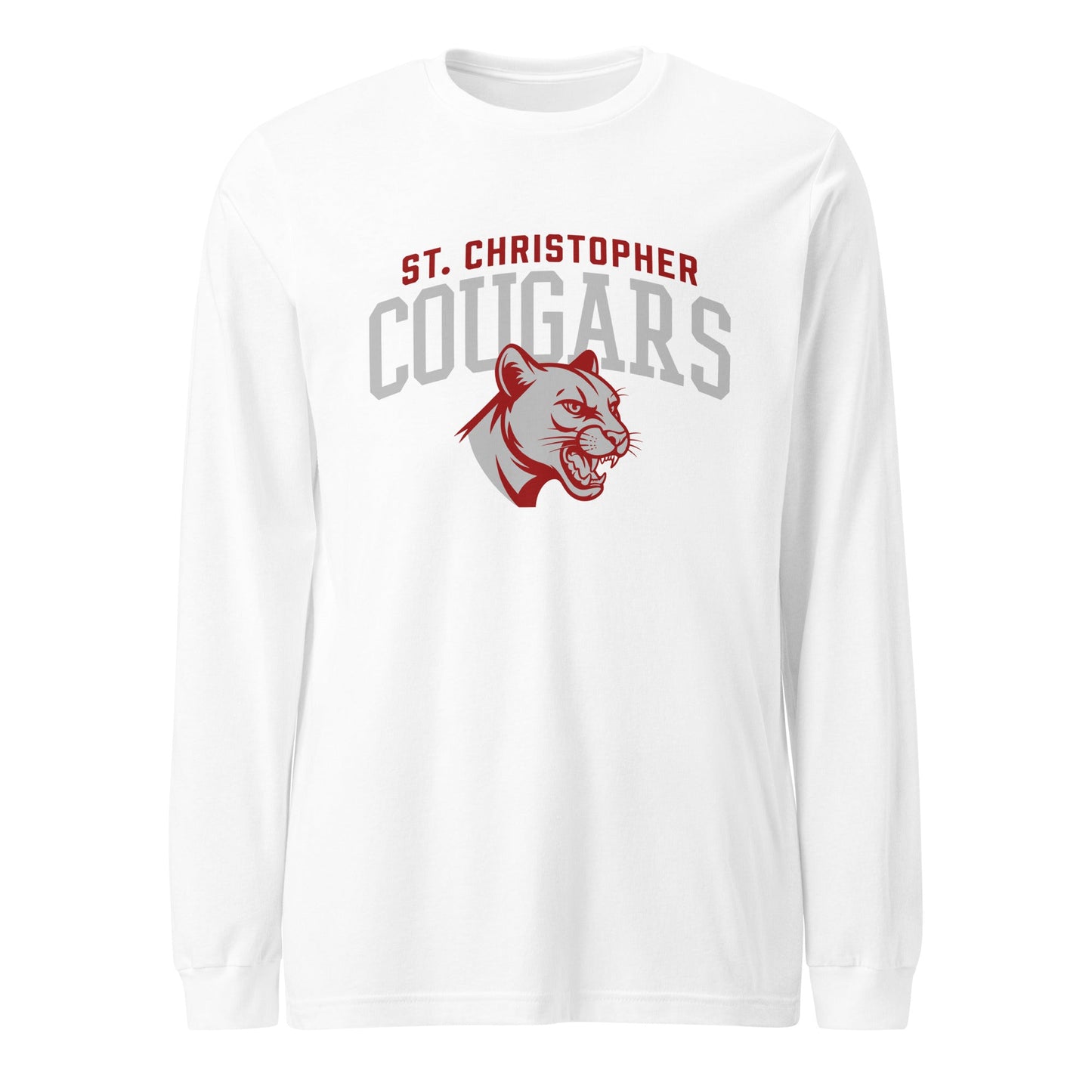 Performance | Long Sleeve Tee | St. Christopher Cougars | Classic Logo