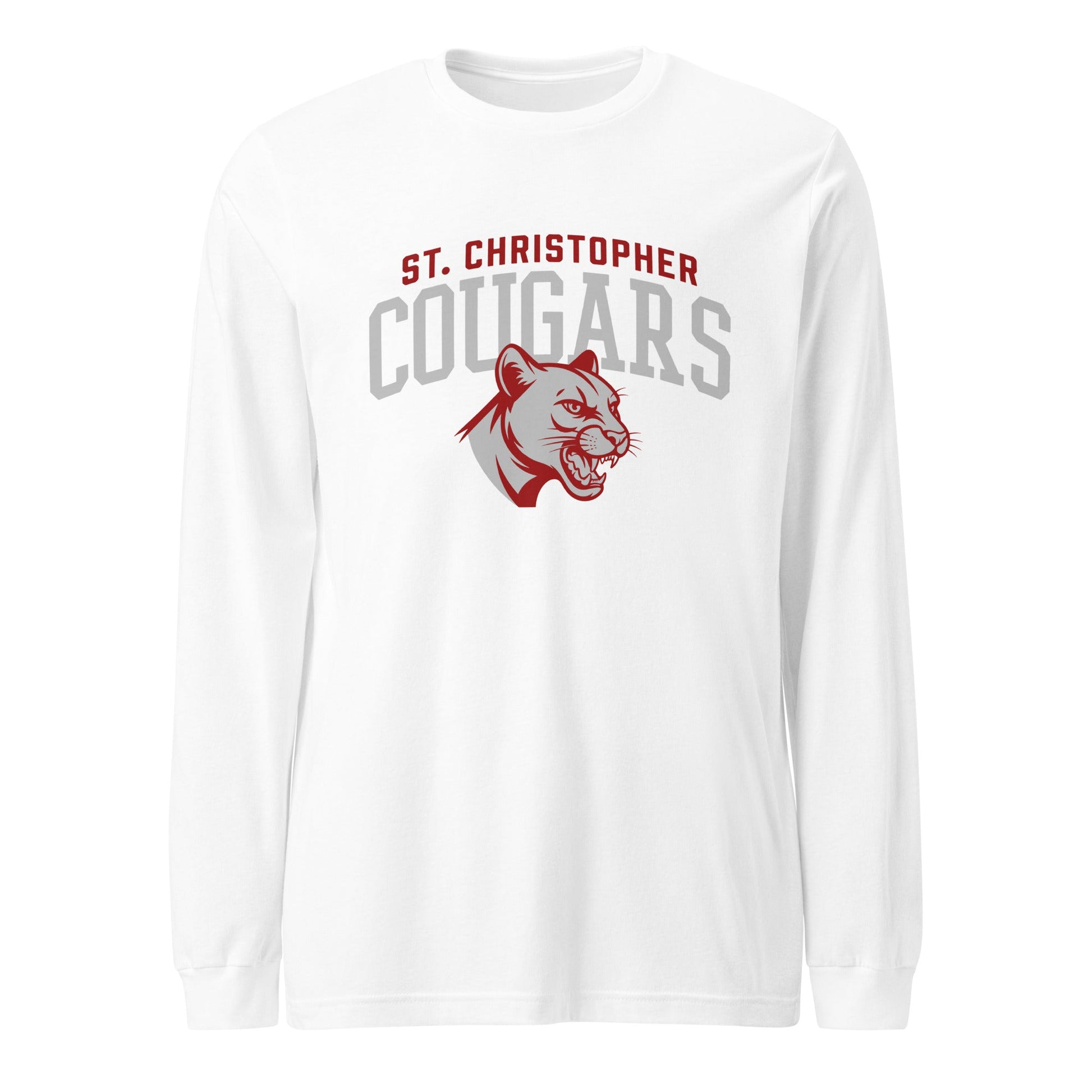 Performance | Long Sleeve Tee | St. Christopher Cougars | Classic Logo