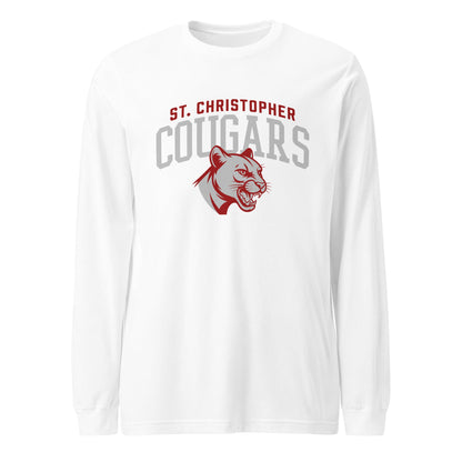 Performance | Long Sleeve Tee | St. Christopher Cougars | Classic Logo