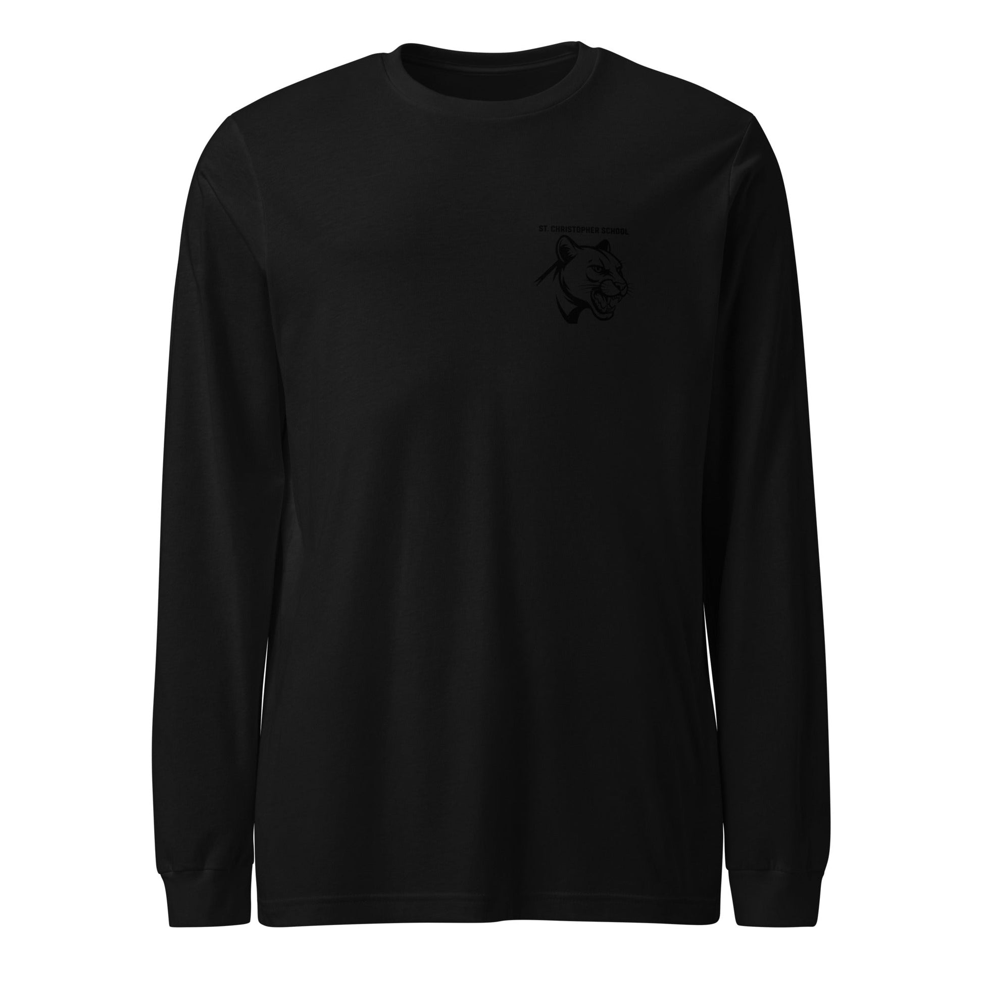 Performance | Long Sleeve Tee | St. Christopher Cougars | Modern Icon Logo