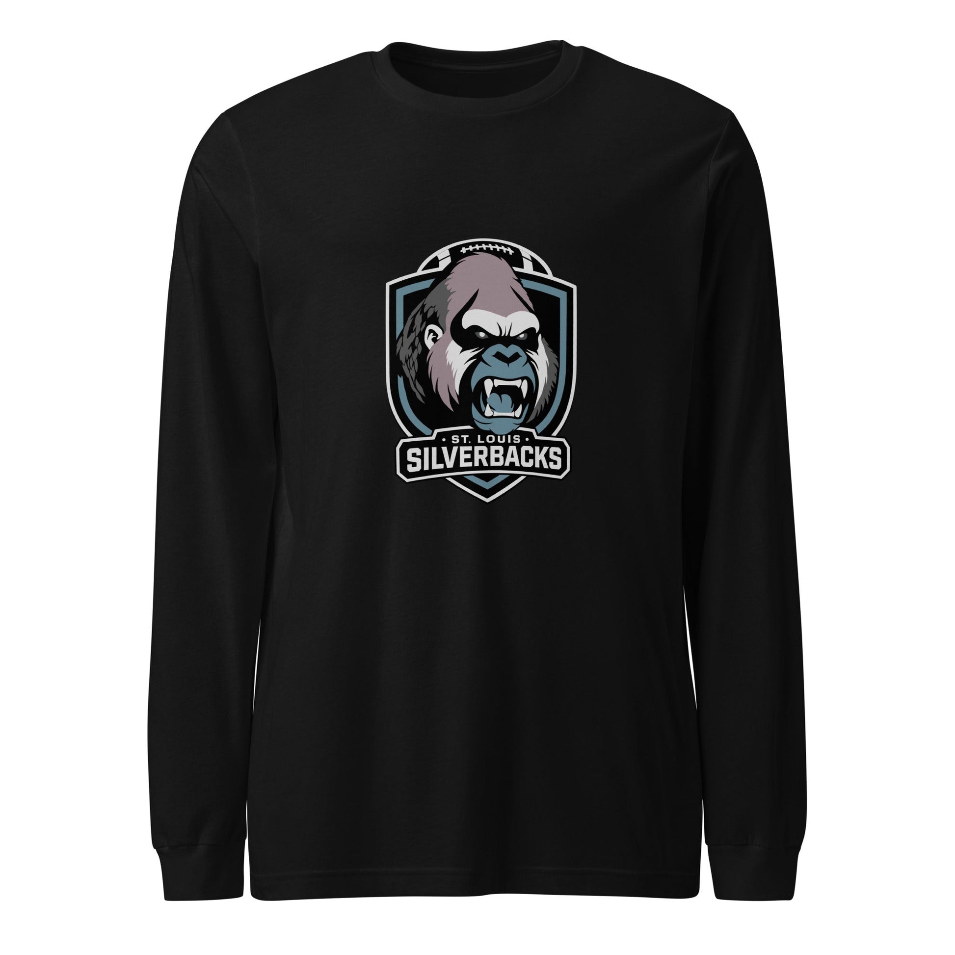 Performance | Long Sleeve Tee | St. Louis Silverbacks Women’s Football Team | Shield Logo
