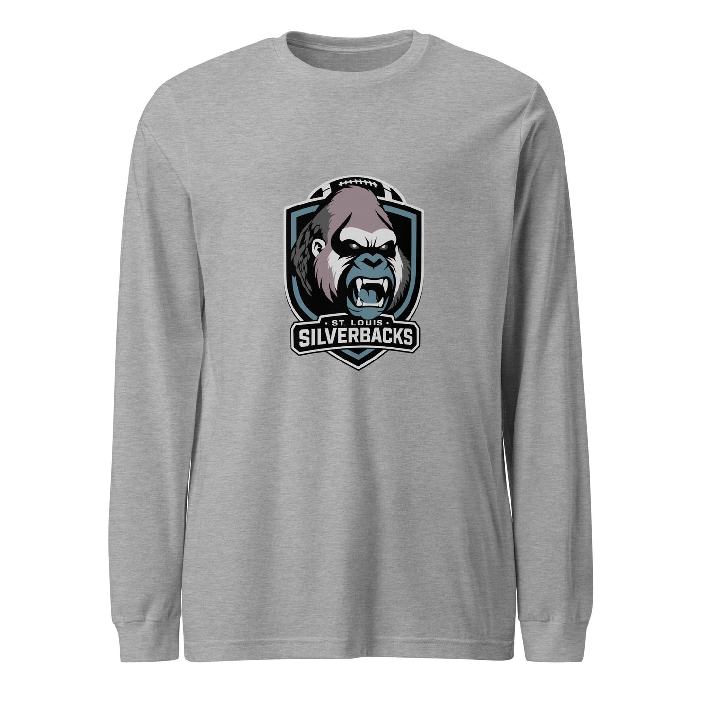 Performance | Long Sleeve Tee | St. Louis Silverbacks Women’s Football Team | Shield Logo