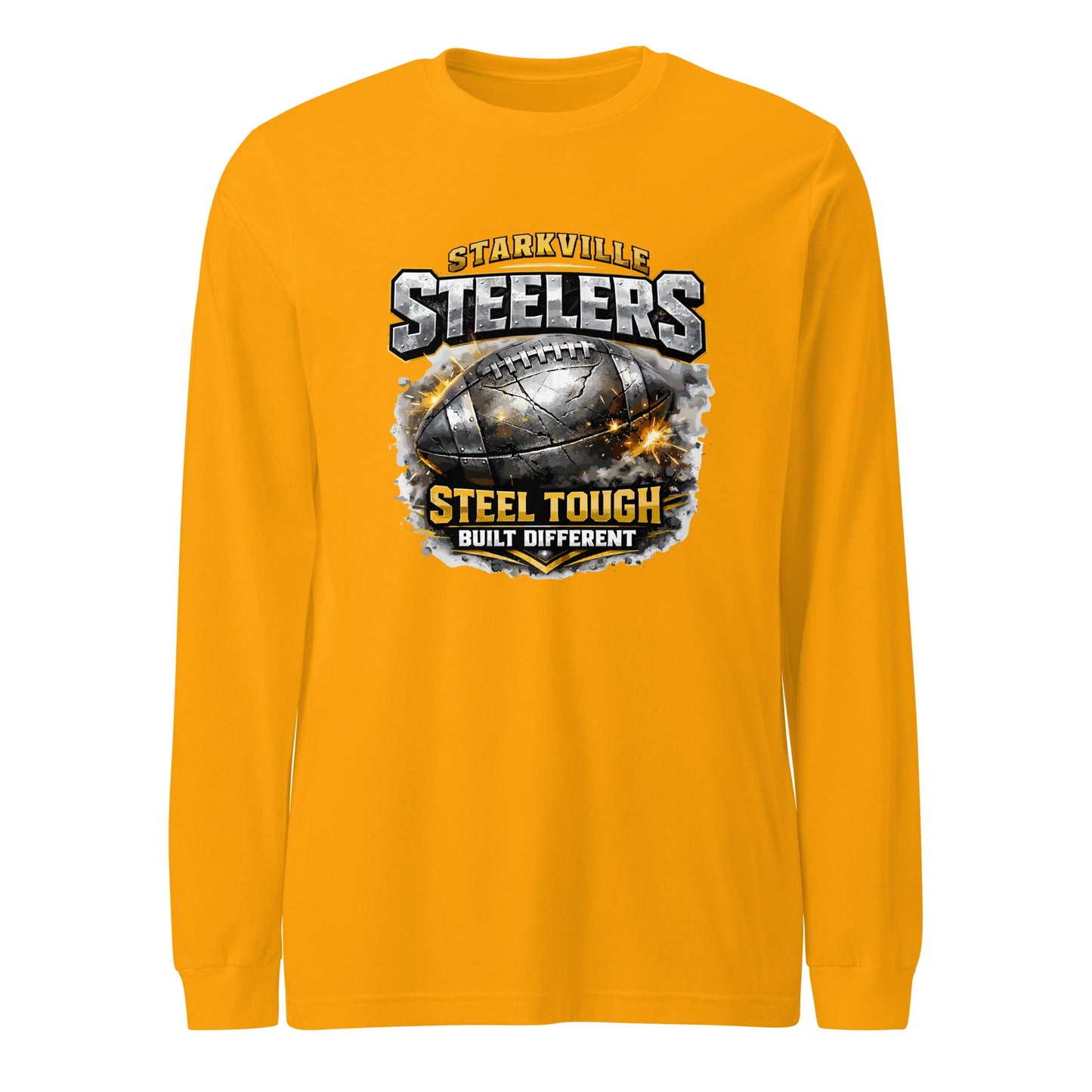 Performance | Long Sleeve Tee | Starkville Steelers | Icon Logo