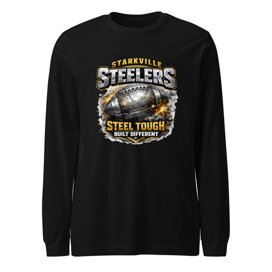 Performance | Long Sleeve Tee | Starkville Steelers | Icon Logo
