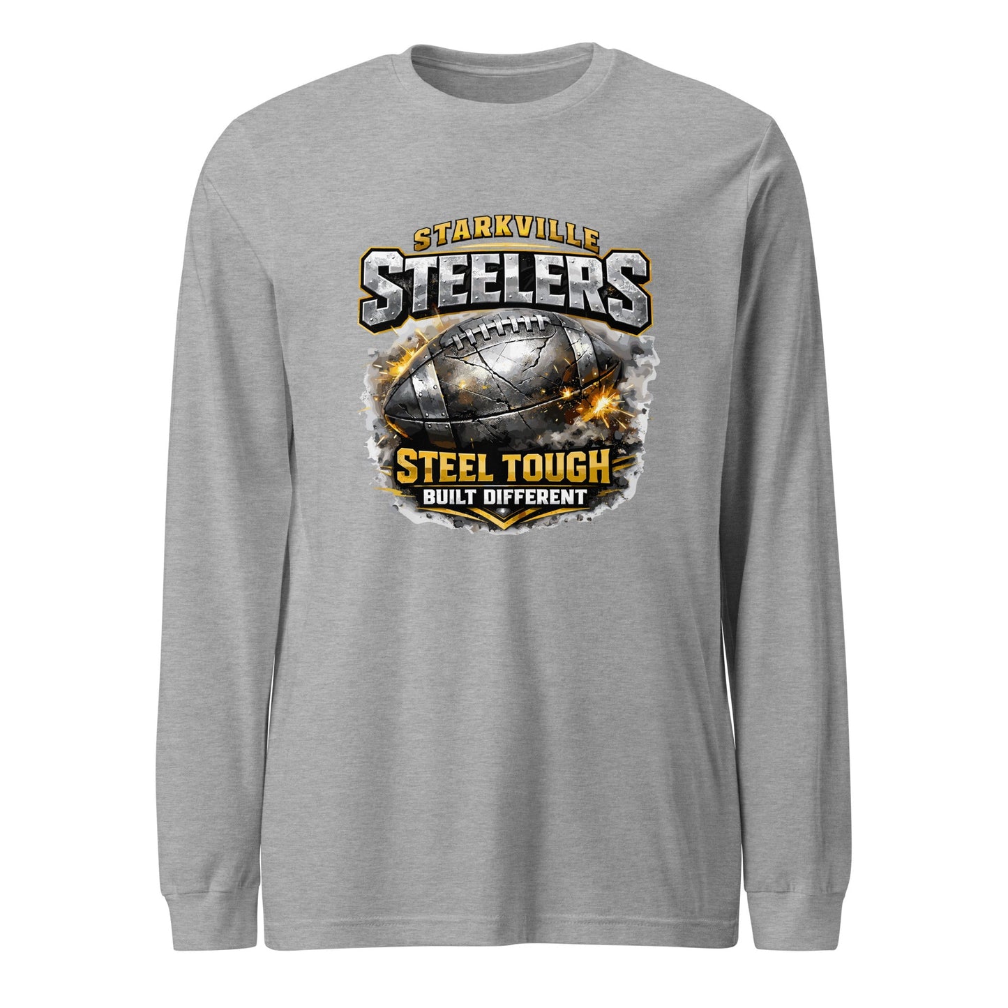 Performance | Long Sleeve Tee | Starkville Steelers | Icon Logo