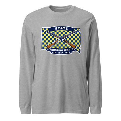 Performance | Long Sleeve Tee | State Shooting Sports | Flag Logo