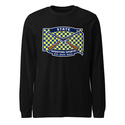 Performance | Long Sleeve Tee | State Shooting Sports | Flag Logo