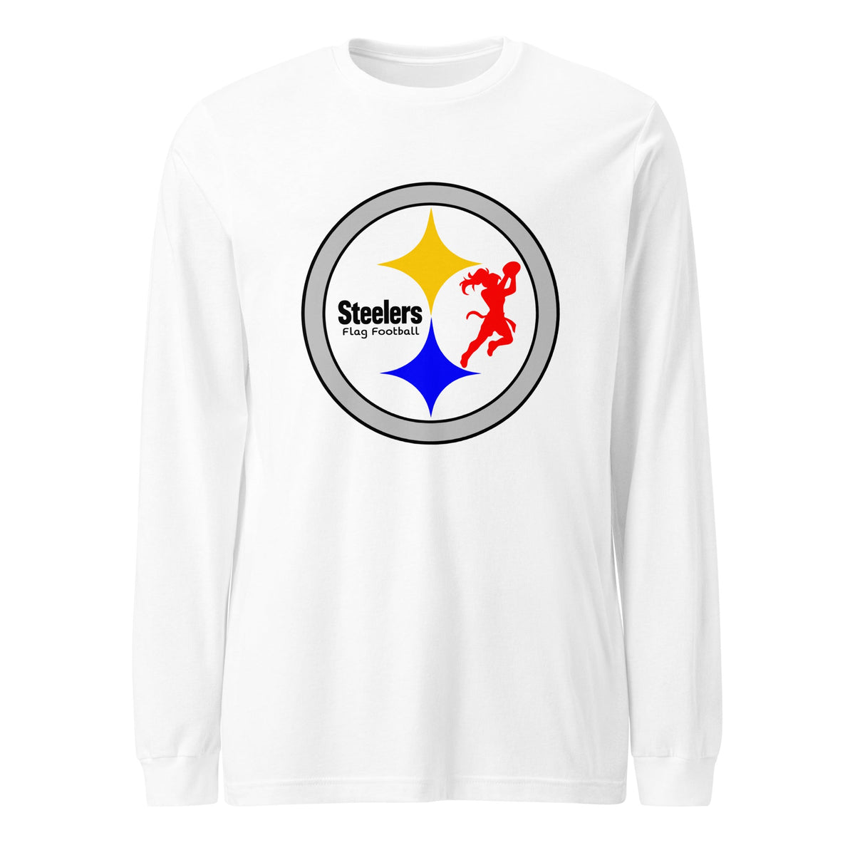 Performance | Long Sleeve Tee | Staten Island Steelers | Badge Logo