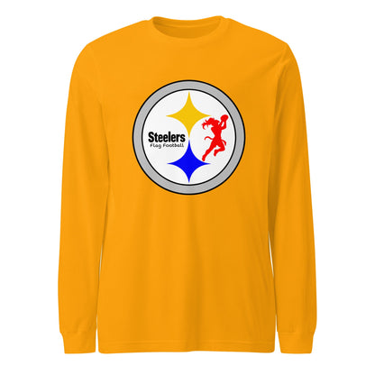 Performance | Long Sleeve Tee | Staten Island Steelers | Badge Logo