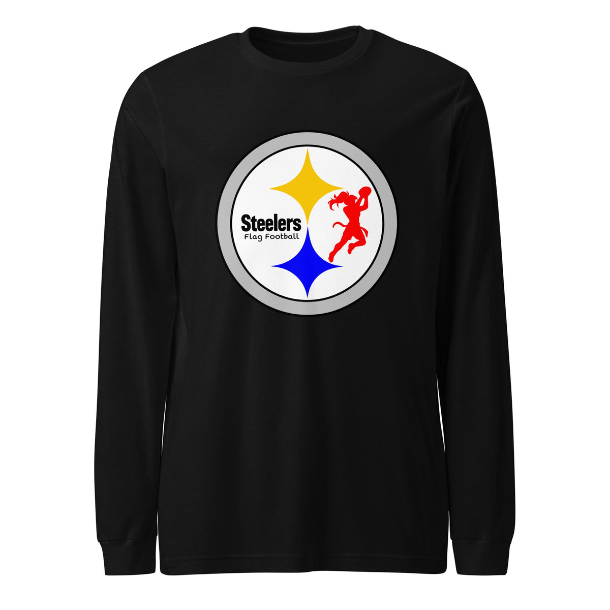 Performance | Long Sleeve Tee | Staten Island Steelers | Badge Logo
