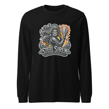 Performance | Long Sleeve Tee | STEEL SIREN | Mascot Logo