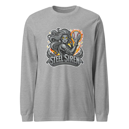 Performance | Long Sleeve Tee | STEEL SIREN | Mascot Logo