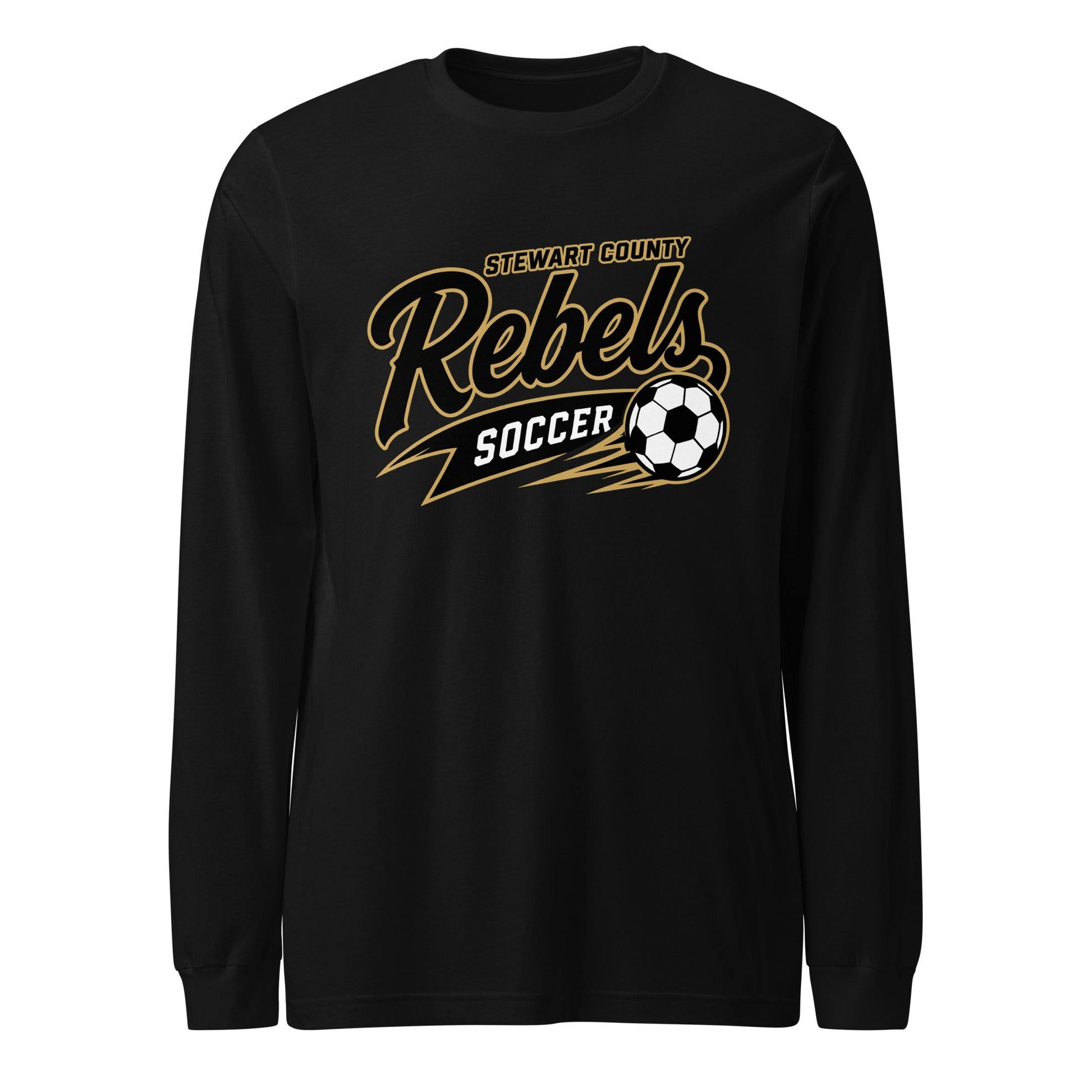 Performance | Long Sleeve Tee | Stewart County Soccer | Rebels Logo