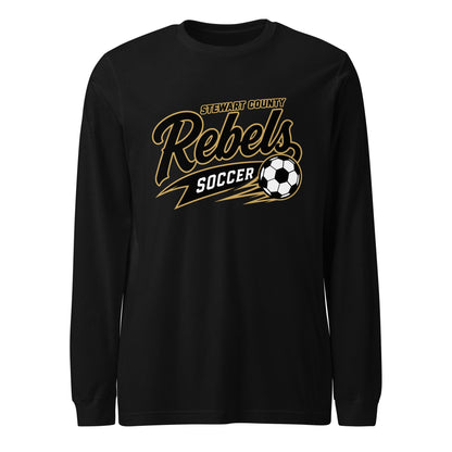 Performance | Long Sleeve Tee | Stewart County Soccer | Rebels Logo