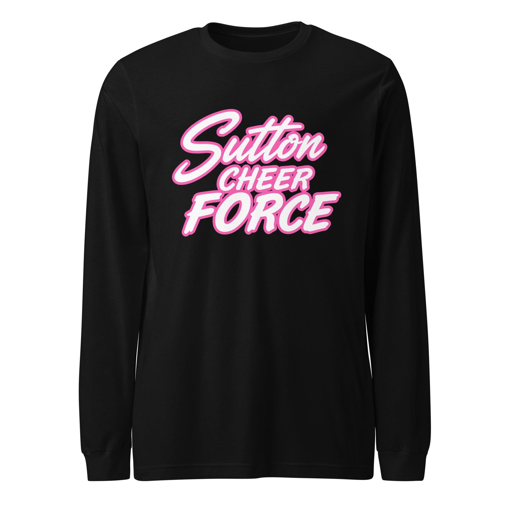 Performance | Long Sleeve Tee | Sutton Cheer Force | Script Logo
