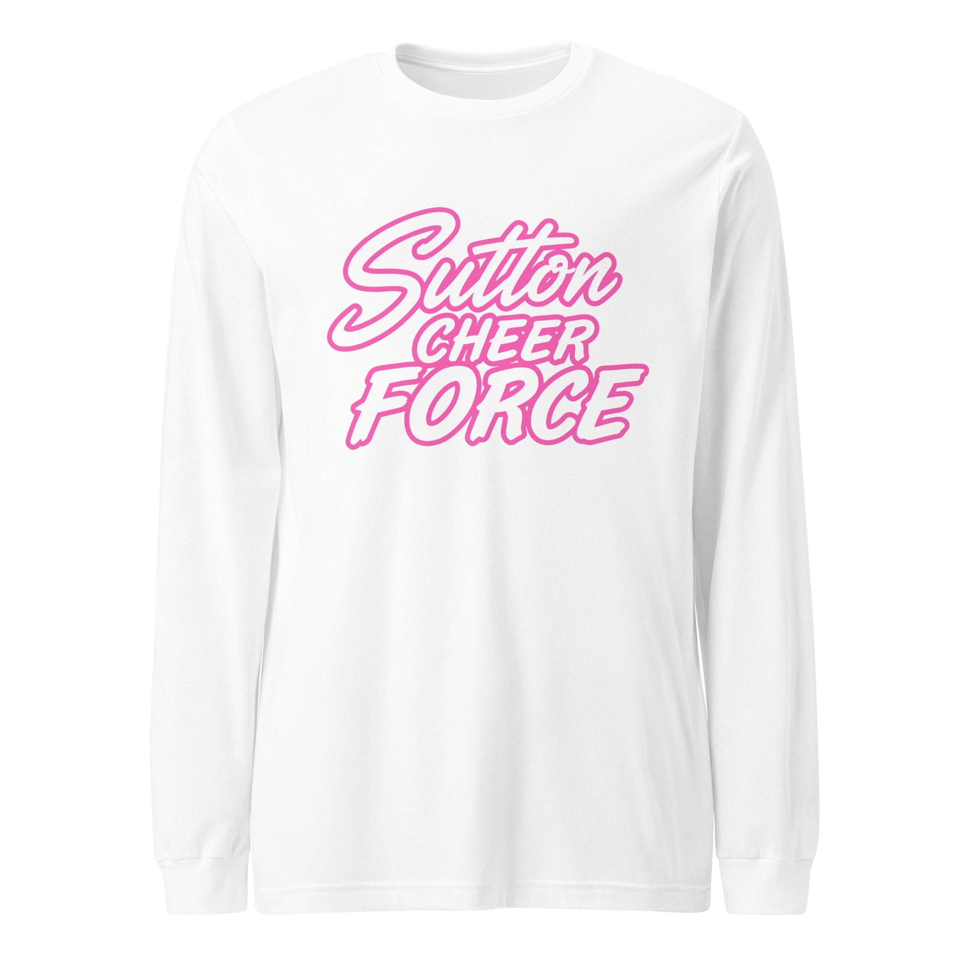 Performance | Long Sleeve Tee | Sutton Cheer Force | Script Logo