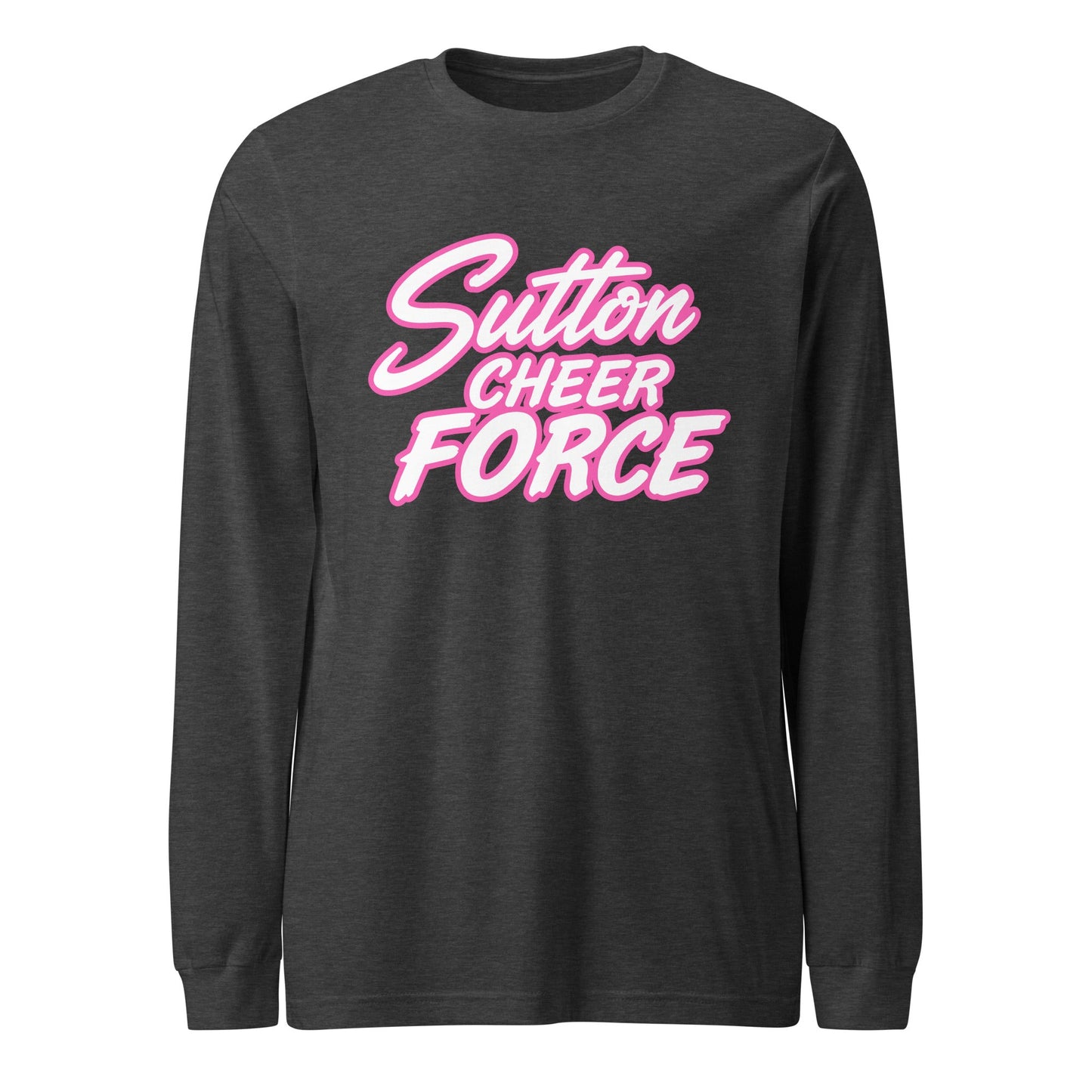 Performance | Long Sleeve Tee | Sutton Cheer Force | Script Logo
