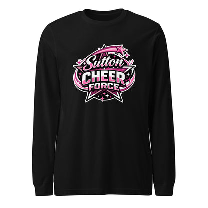 Performance | Long Sleeve Tee | Sutton Cheer Force | Shooting Star Logo