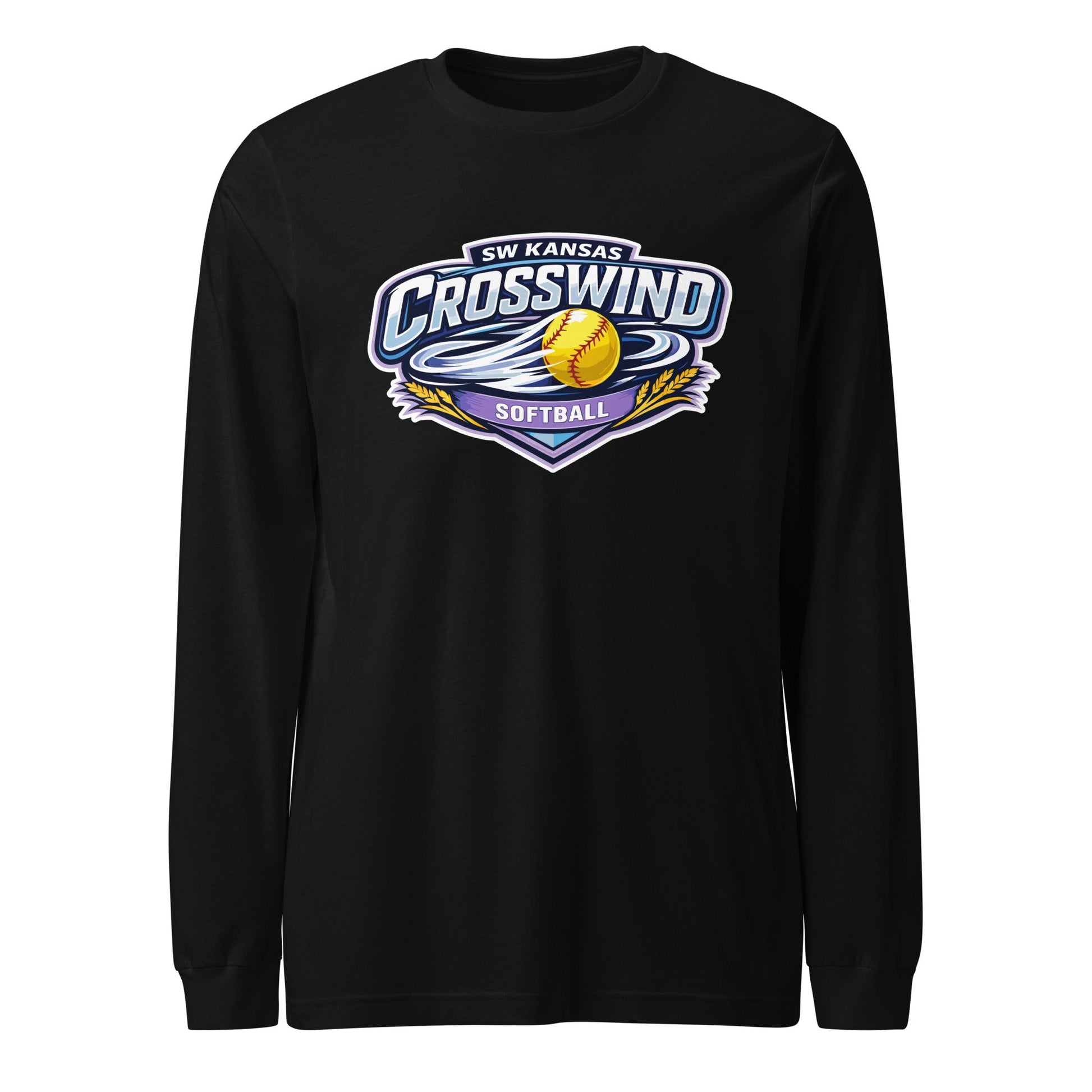 Performance | Long Sleeve Tee | SW Kansas Crosswind | Shield Logo