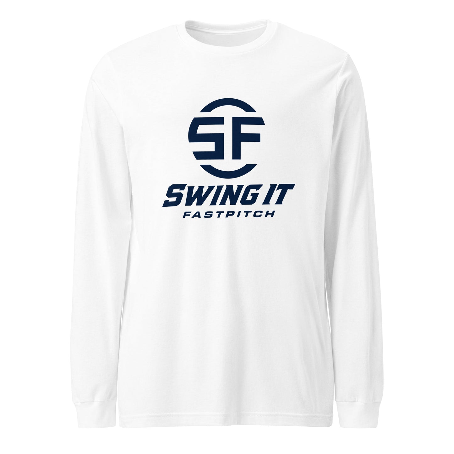 Performance | Long Sleeve Tee | Swing It Fastpitch | Crest Logo