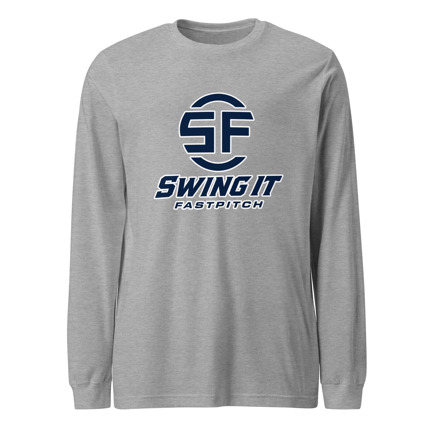 Performance | Long Sleeve Tee | Swing It Fastpitch | Crest Logo