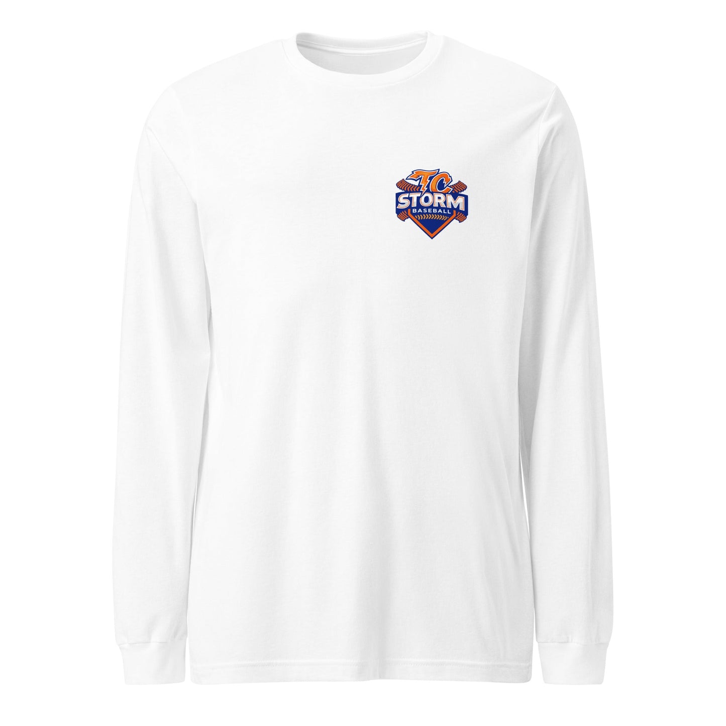 Performance | Long Sleeve Tee | TC Storm baseball | TC Badge Logo