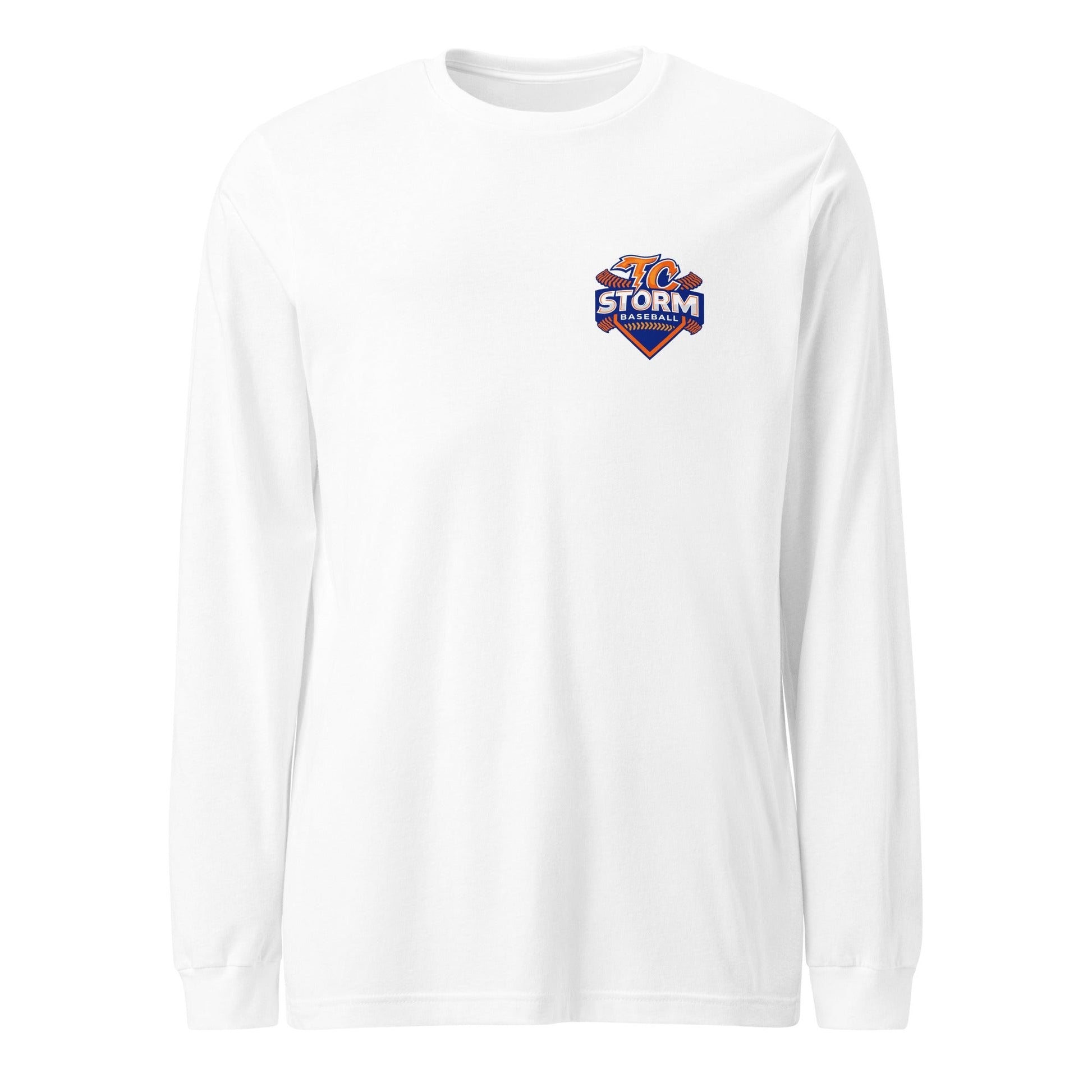 Performance | Long Sleeve Tee | TC Storm baseball | TC Badge Logo
